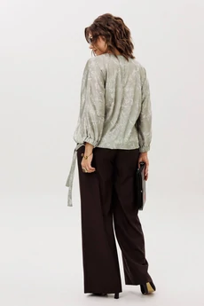 Блузка 1662 нефритовый свет Anelli