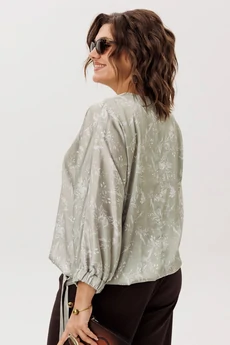 Блузка 1662 нефритовый свет Anelli