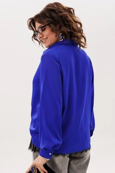 Блузка 1663 ослепительно синий Anelli