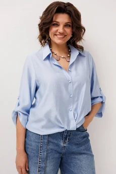 Рубашка 1663-1 голубика Anelli
