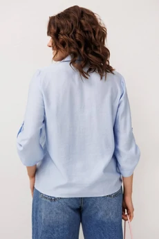 Рубашка 1663-1 голубика Anelli