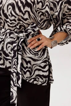 Блузка 1665 загадка линий Anelli