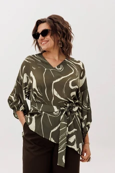 Блузка 1665 лесная осока Anelli