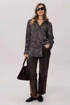 Рубашка 1668 круги на воде Anelli