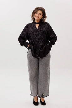 Рубашка 1668-1 шелковый хищник Anelli