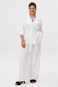 Костюм брючный 1672-1 облачное небо Anelli