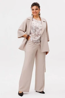 Костюм брючный 1672 цветение яблонь Anelli
