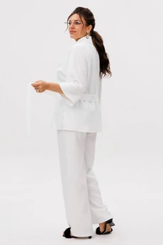 Костюм брючный 1672-1 облачное небо Anelli