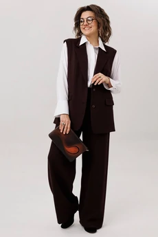 Жилет 1675 шоколадный Anelli