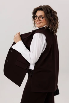 Жилет 1675 шоколадный Anelli