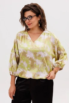 Блузка 1676-1 мангровый рассвет Anelli