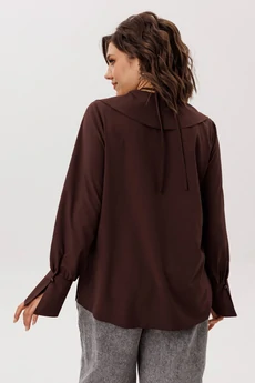 Блузка 1679 пряный какао Anelli