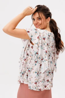 Блузка 1691 кветки Anelli