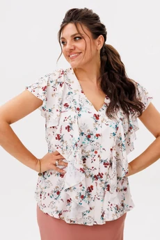 Блузка 1691 кветки Anelli