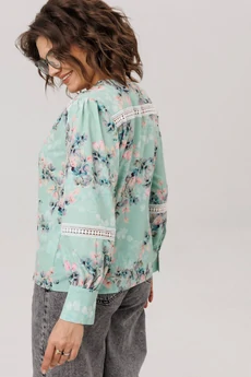 Блузка 1693 нежная мятность Anelli