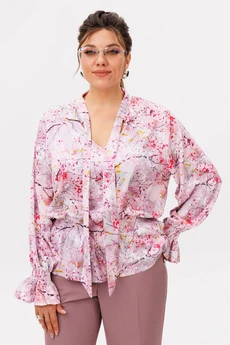 Блузка 1694 фьюжен фуксия Anelli