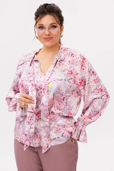 Блузка 1694 фьюжен фуксия Anelli