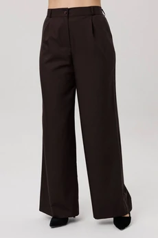 Брюки 1702 блестящий каштан Anelli