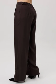 Брюки 1702 блестящий каштан Anelli