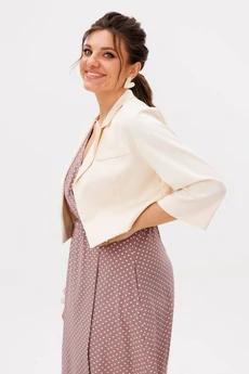 Жакет 1708-2 молоко Anelli