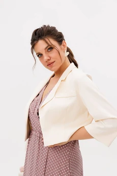 Жакет 1708-2 молоко Anelli