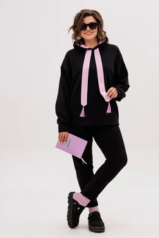 Костюм брючный 1720 розовая пантера Anelli