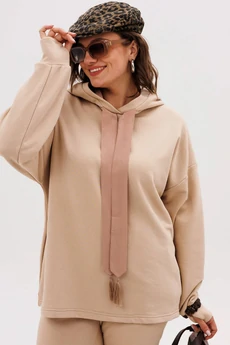 Спортивный костюм 1720 взбитая карамель Anelli