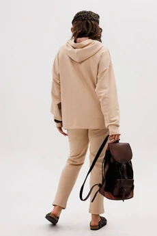 Спортивный костюм 1720 взбитая карамель Anelli