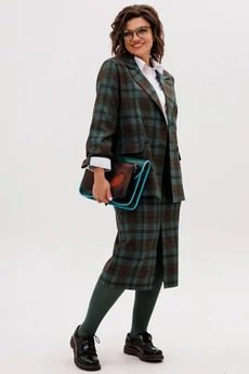 Костюм с юбкой 1721 гудвин Anelli