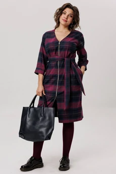 Платье 1728 винная геометрия Anelli