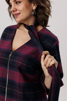 Платье 1728 винная геометрия Anelli