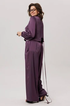 Брюки 1734 сливовый Anelli