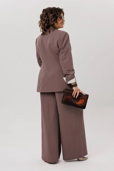 Костюм брючный 1742 масала чай Anelli