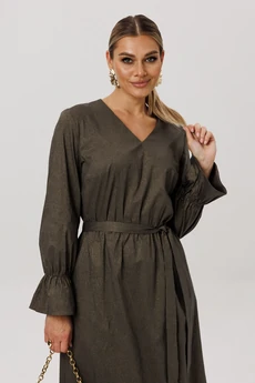 Платье 1745 золотые струны Anelli