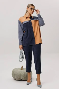 Брюки 1747 глубина ночи Anelli