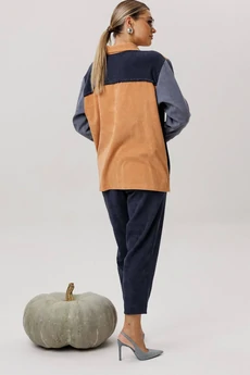 Брюки 1747 глубина ночи Anelli