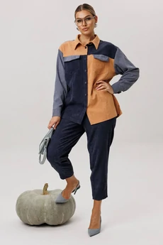 Брюки 1747 глубина ночи Anelli