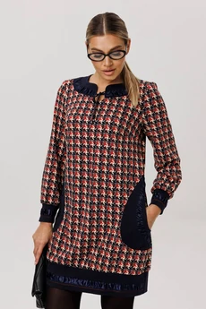 Платье 1751 калейдоскоп Anelli