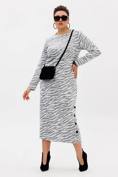 Платье 1755 серая магия Anelli