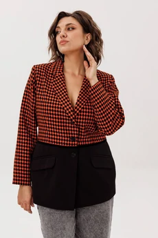 Жакет 1756 тыквенное ретро Anelli