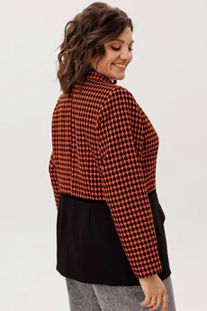 Жакет 1756 тыквенное ретро Anelli