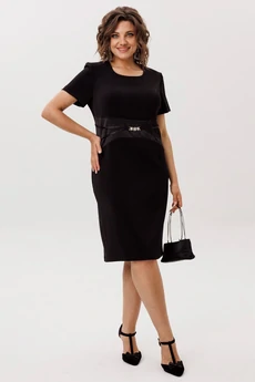 Платье 1761 черный лебедь Anelli