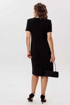 Платье 1761 черный лебедь Anelli