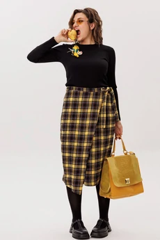 Джемпер 1770 крыло ворона Anelli