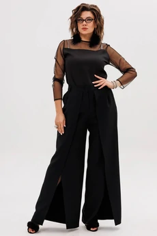 Блуза 1777 черный туман Anelli