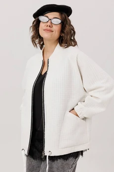 Бомбер 1778-1 молочный Anelli