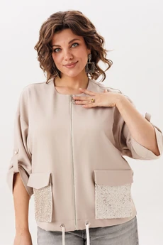 Кардиган 1788 ванильное сияние Anelli