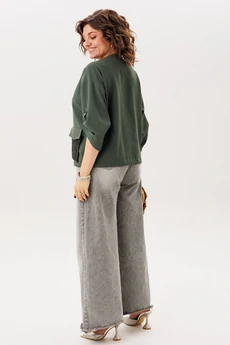 Жакет 1788 оливковое сияние Anelli