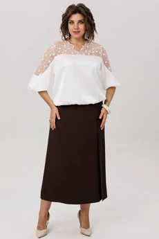 Блузка 1790 фарфоровое кружево Anelli