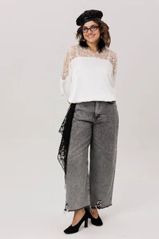 Блузка 1790 фарфоровое кружево Anelli